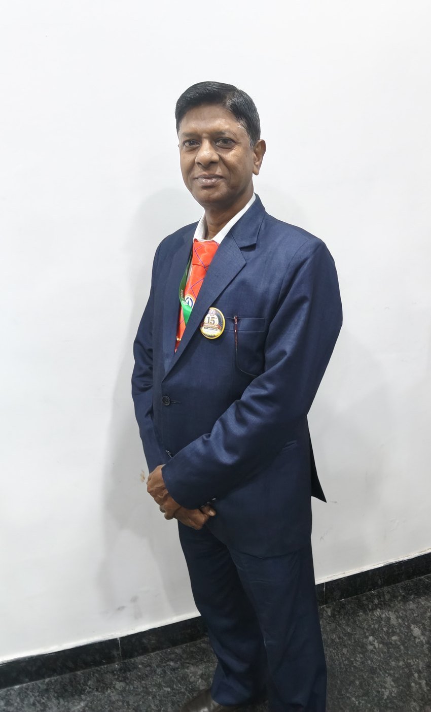 Mukesh Rajak, Insurance Advisor, at a professional event